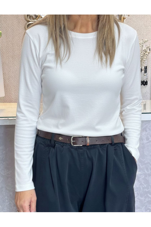 Camiseta manga larg basics