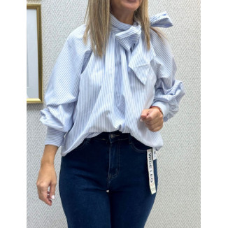 Blusa rayas lazada