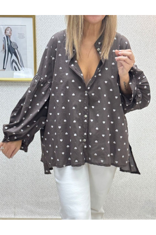 Camisa over corazón