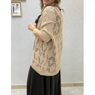 Rebeca lurex larga