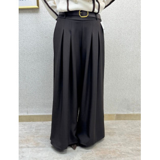 Pantalon alex pinzas choco