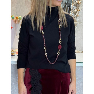 Jersey cuello vuelto da