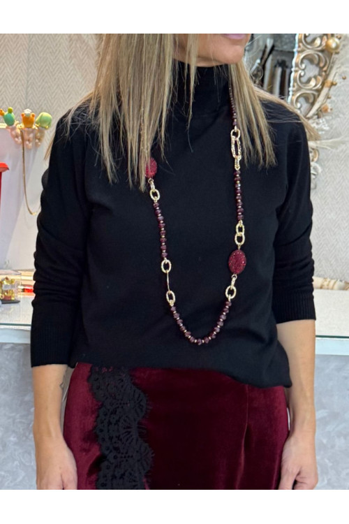 Jersey cuello vuelto da