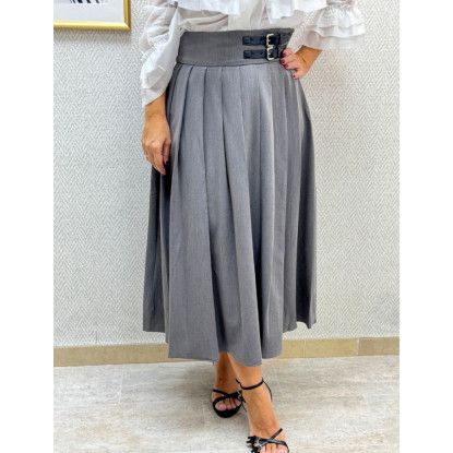 Falda dorae gris