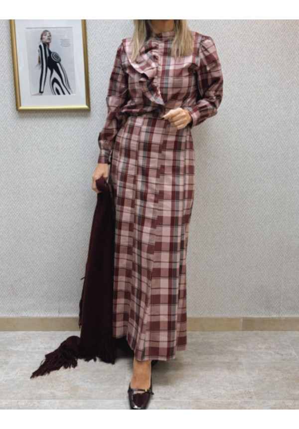Conjunto falda alba