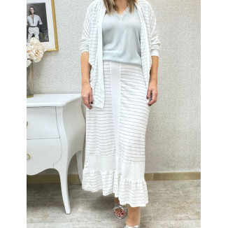 Conjunto kimono lurex-