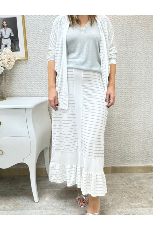 Conjunto kimono lurex-