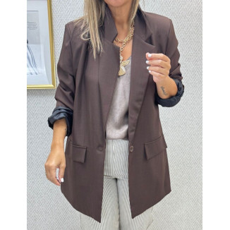 Blazer choco basica