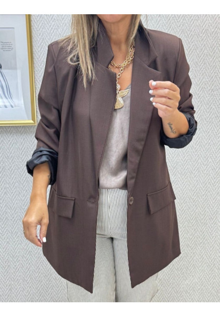 Blazer choco basica