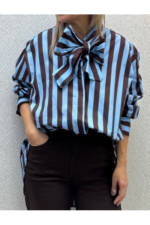 Camisa over rayas lazada