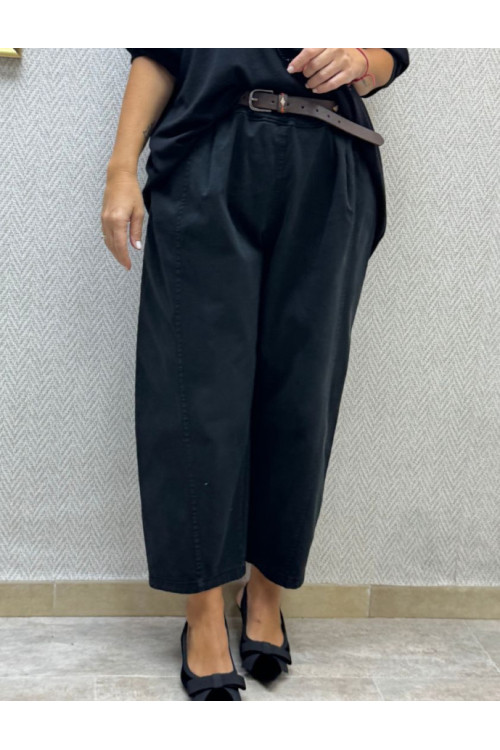 Pantalón globo cinturón 