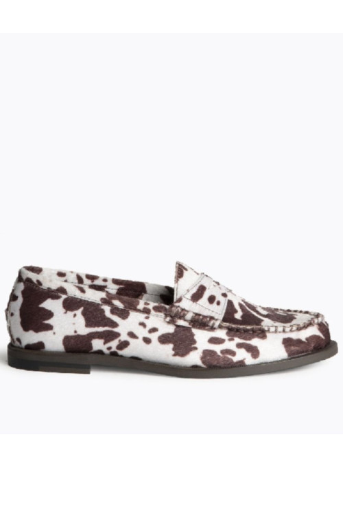Mocasín vaca pelo