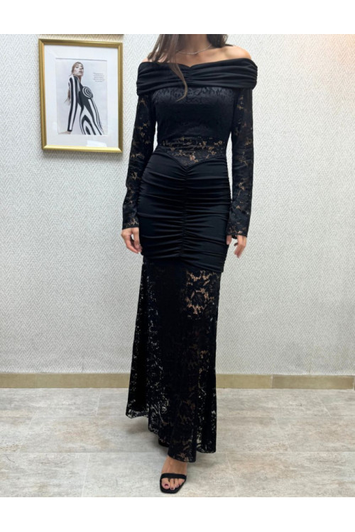 Vestido fiesta encaje f