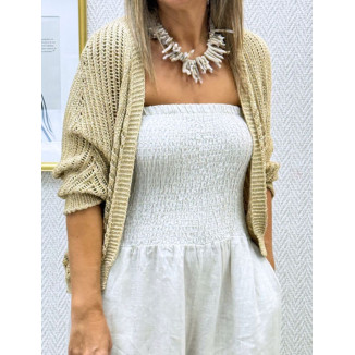 Chaqueta lurex María