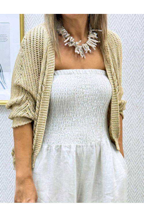 Chaqueta lurex María