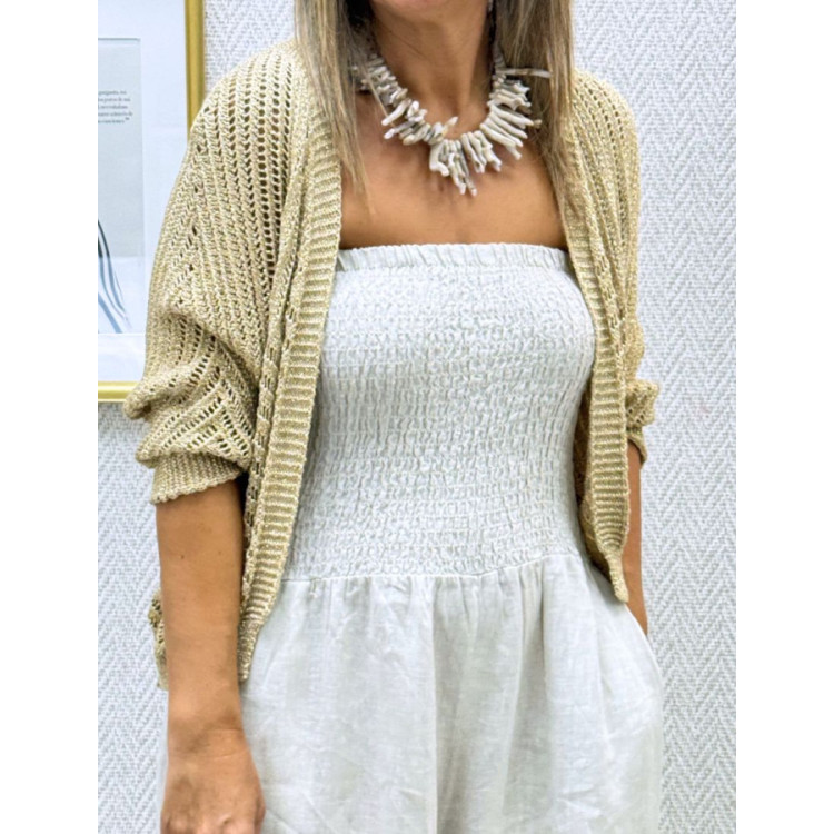 Chaqueta lurex María