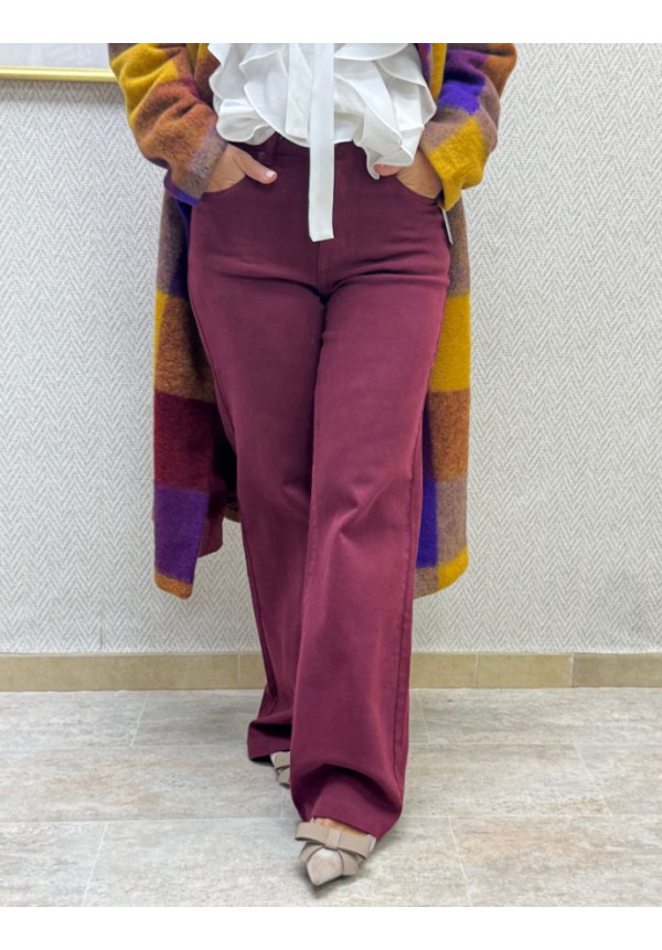 Pantalón granate
