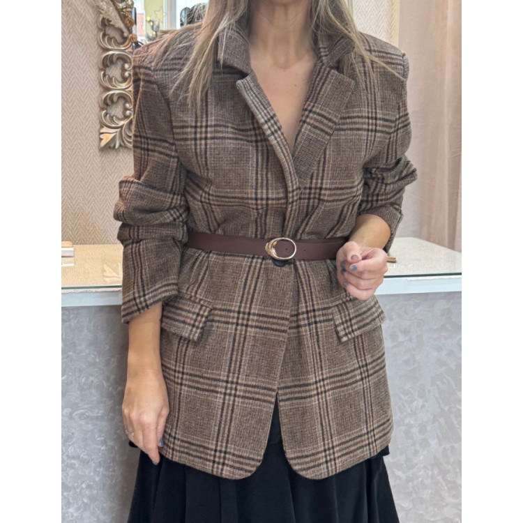 Chaqueta gales cinturon