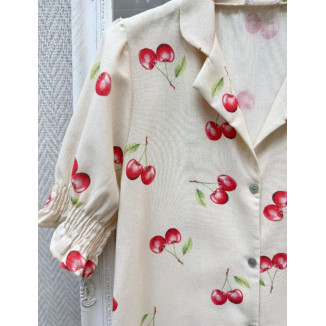 Camisero cerezas/limones