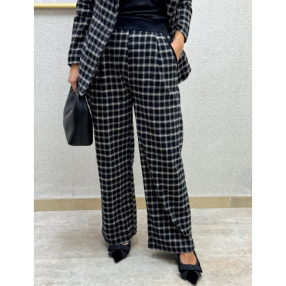 Pantalón paño cuadros Pantalón paño cuadros