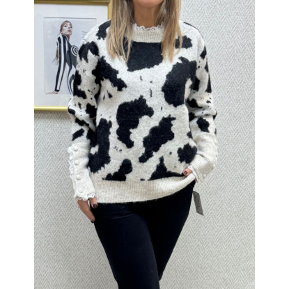 Jersey print vaca Jersey print vaca