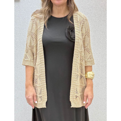 Rebeca lurex larga