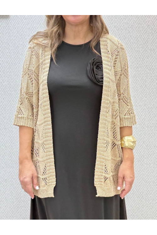 Rebeca lurex larga