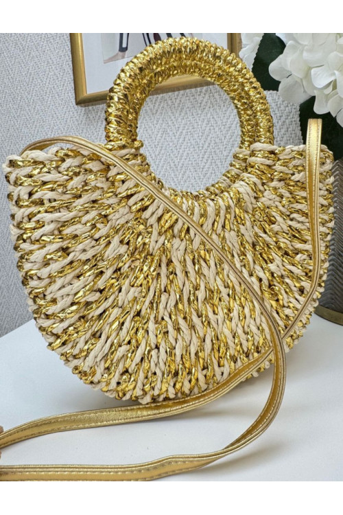 cestita dorada mini