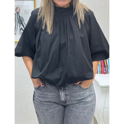Blusa globo lazada-