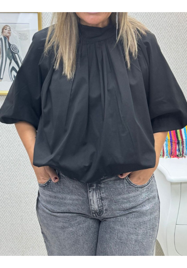 Blusa globo lazada-
