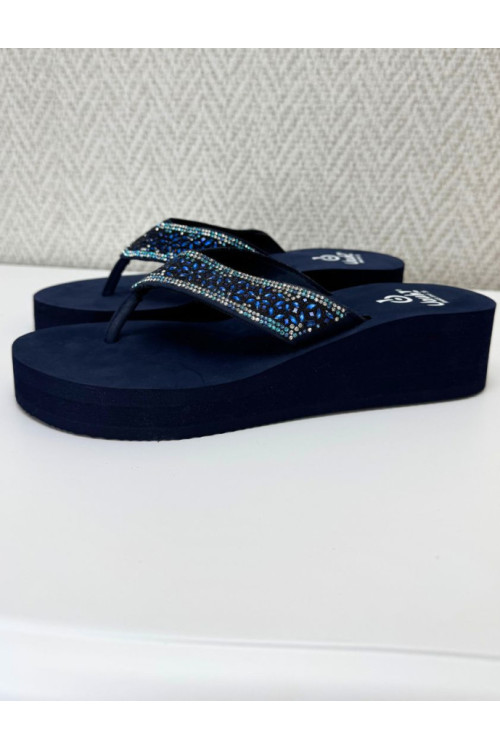 Playera cuña marina-