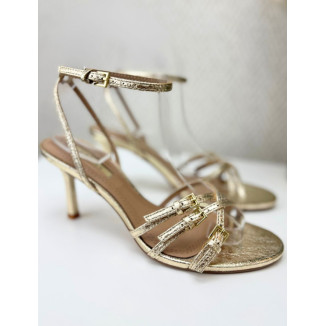 Tacon hebilla gold-