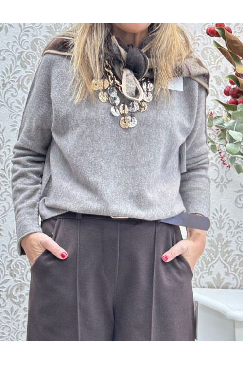 Jersey basics cuello redondo