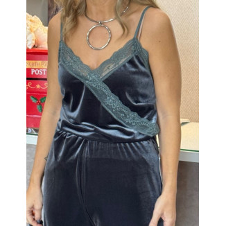 lencera tercipelo tirante fino