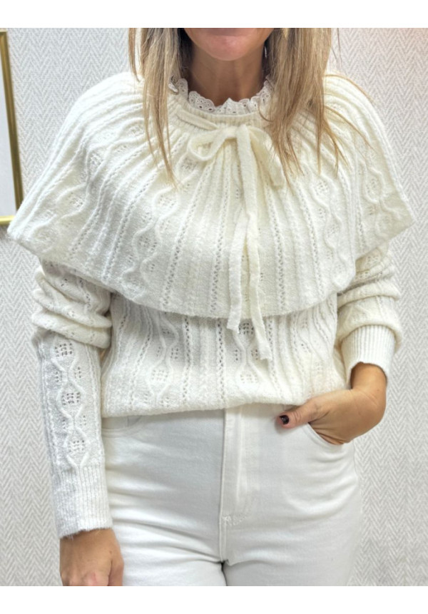 Jersey volante puntilla