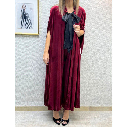 Capa lazada terciopelo