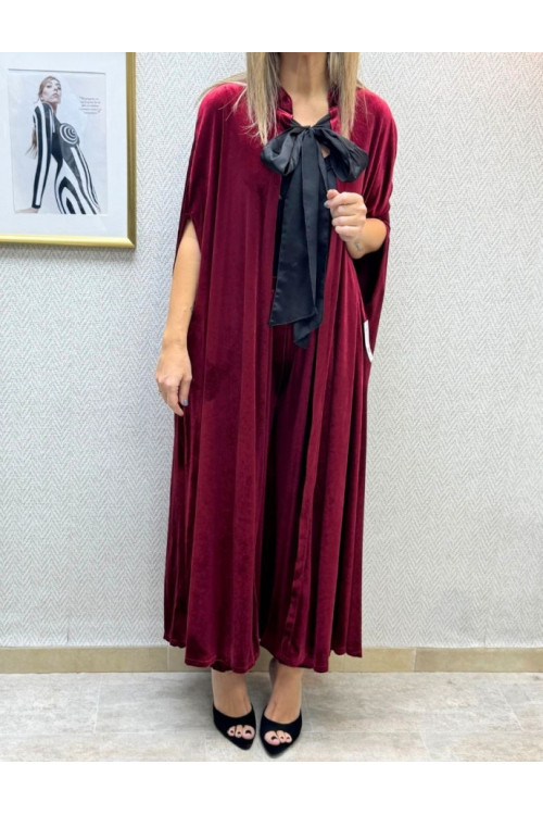 Capa lazada terciopelo