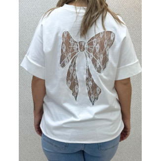 camiseta lazo trasero