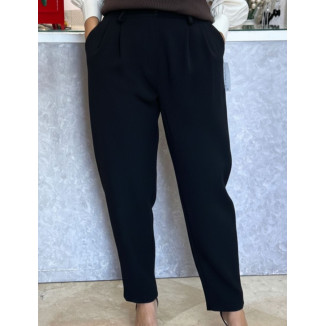 Pantalón pinzas globo