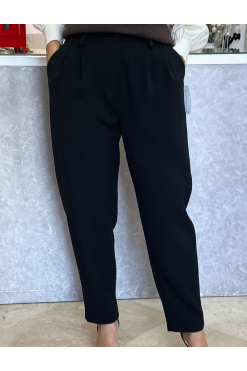 Pantalón pinzas globo