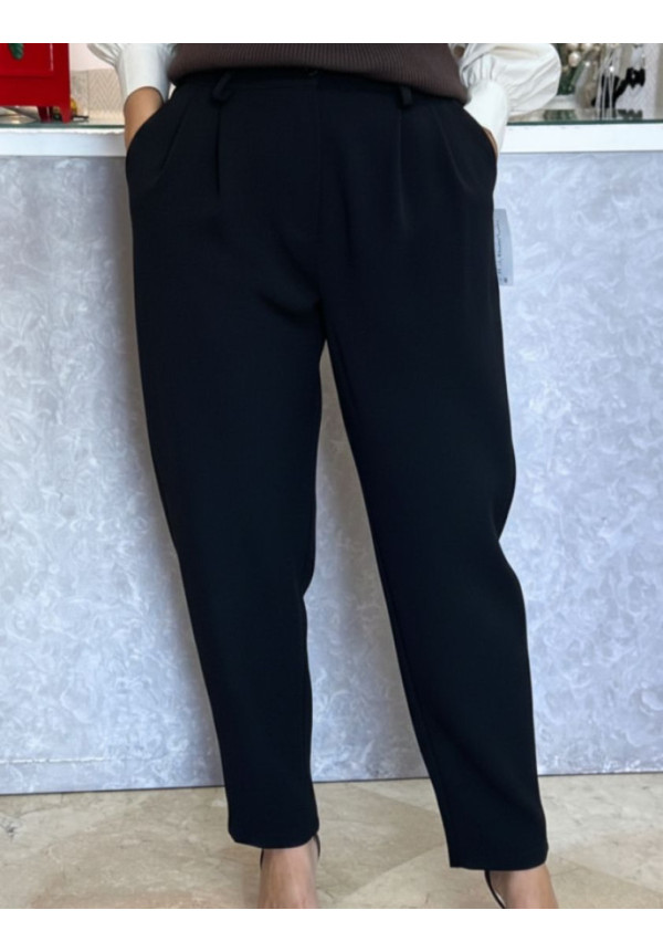 Pantalón pinzas globo