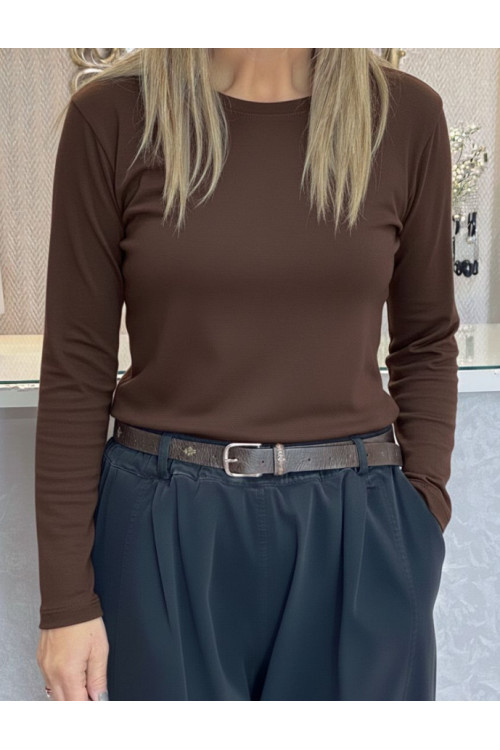 Camiseta manga larg basics