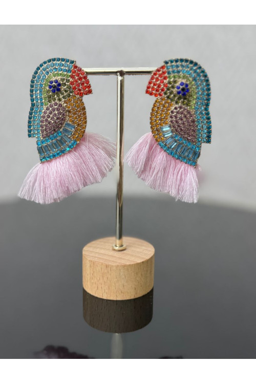 Pendientes Loro colors