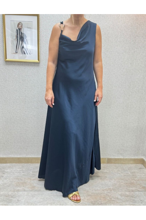 Vestido saten hebilla