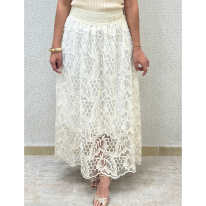 Falda blonda isabel-