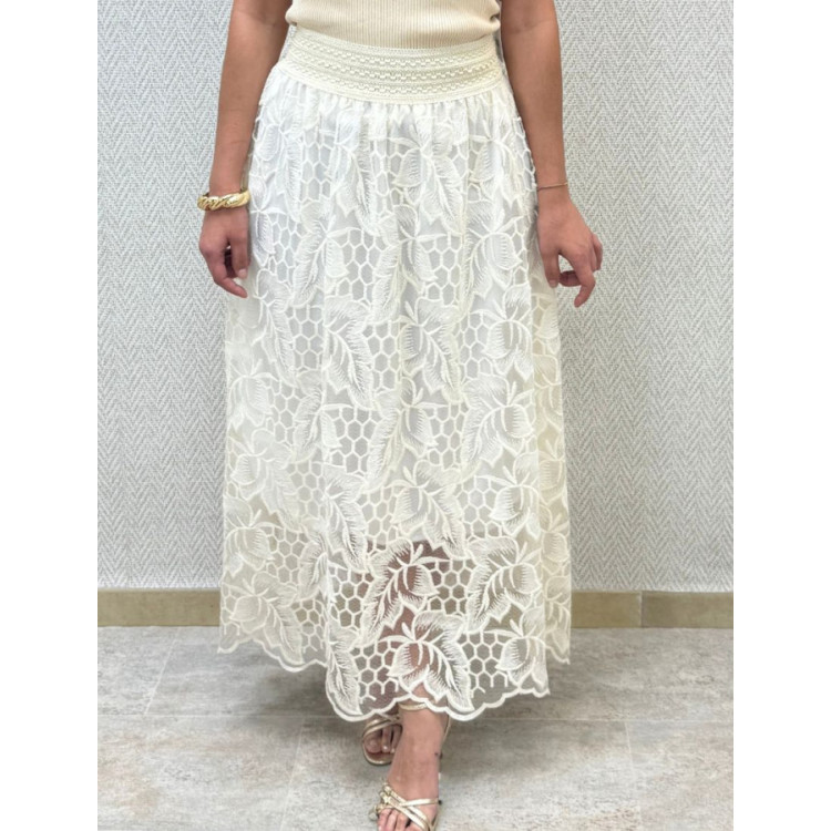 Falda blonda isabel-