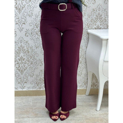 Pantalón milano granate