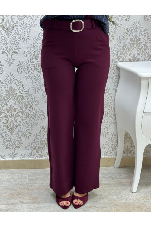 Pantalón milano granate