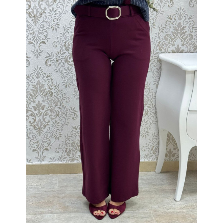 Pantalón milano granate