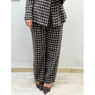 Pantalón paño cuadros